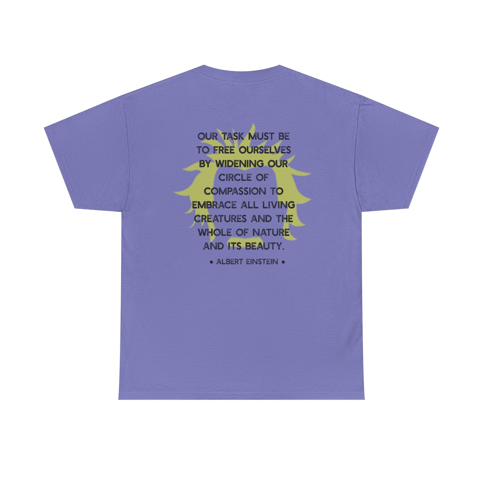 Einstein quote tee | Circle of Compassion