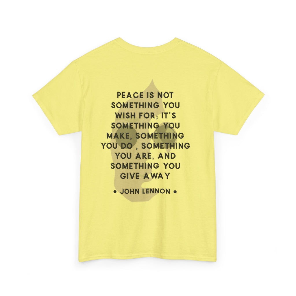 Lennon Quote T-Shirt | Peace Tee