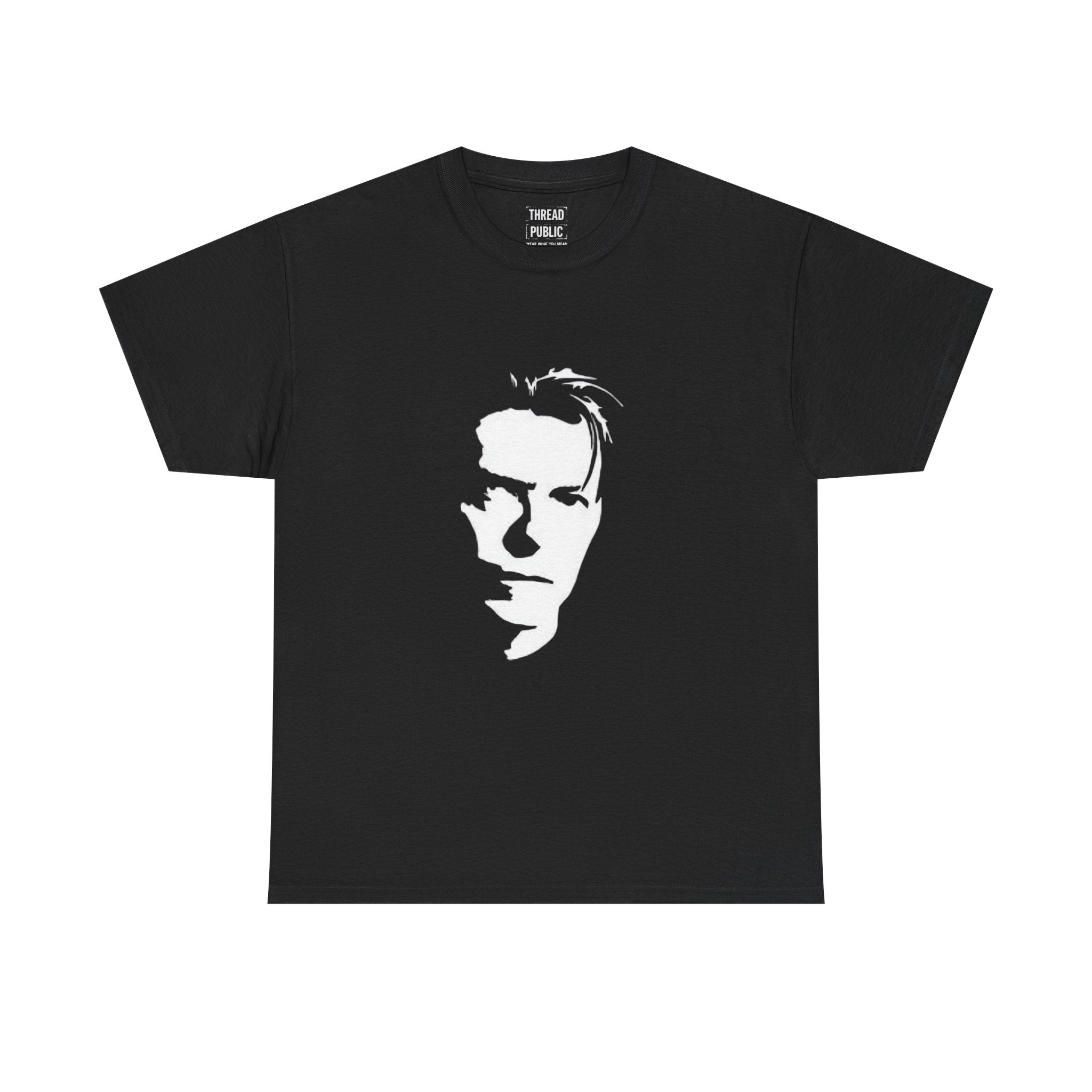 Bowie Quote Tee | "There's a terror in knowing what the world's about" back print