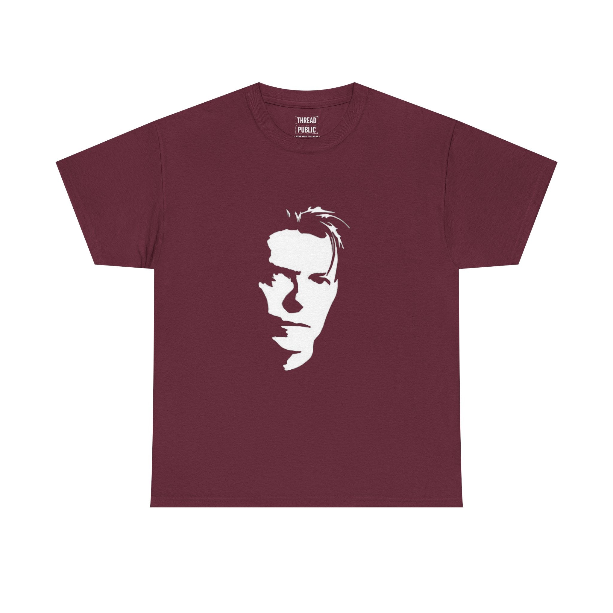 Bowie Quote Tee | "There's a terror in knowing what the world's about" back print