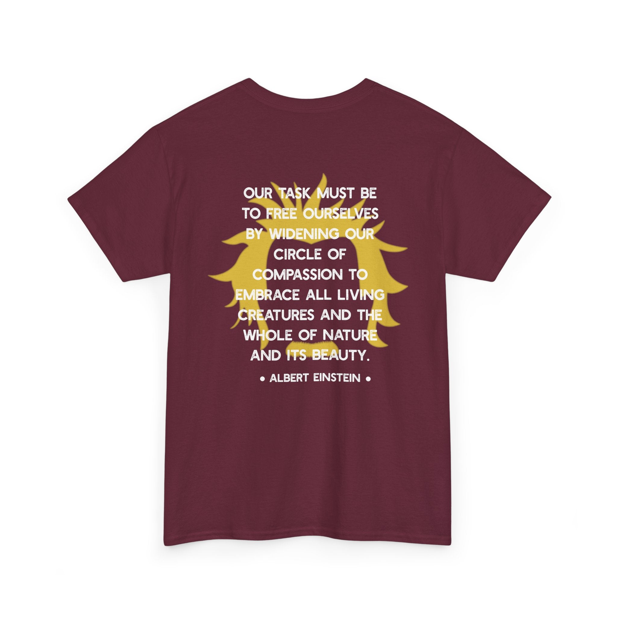 Einstein quote tee | Circle of Compassion