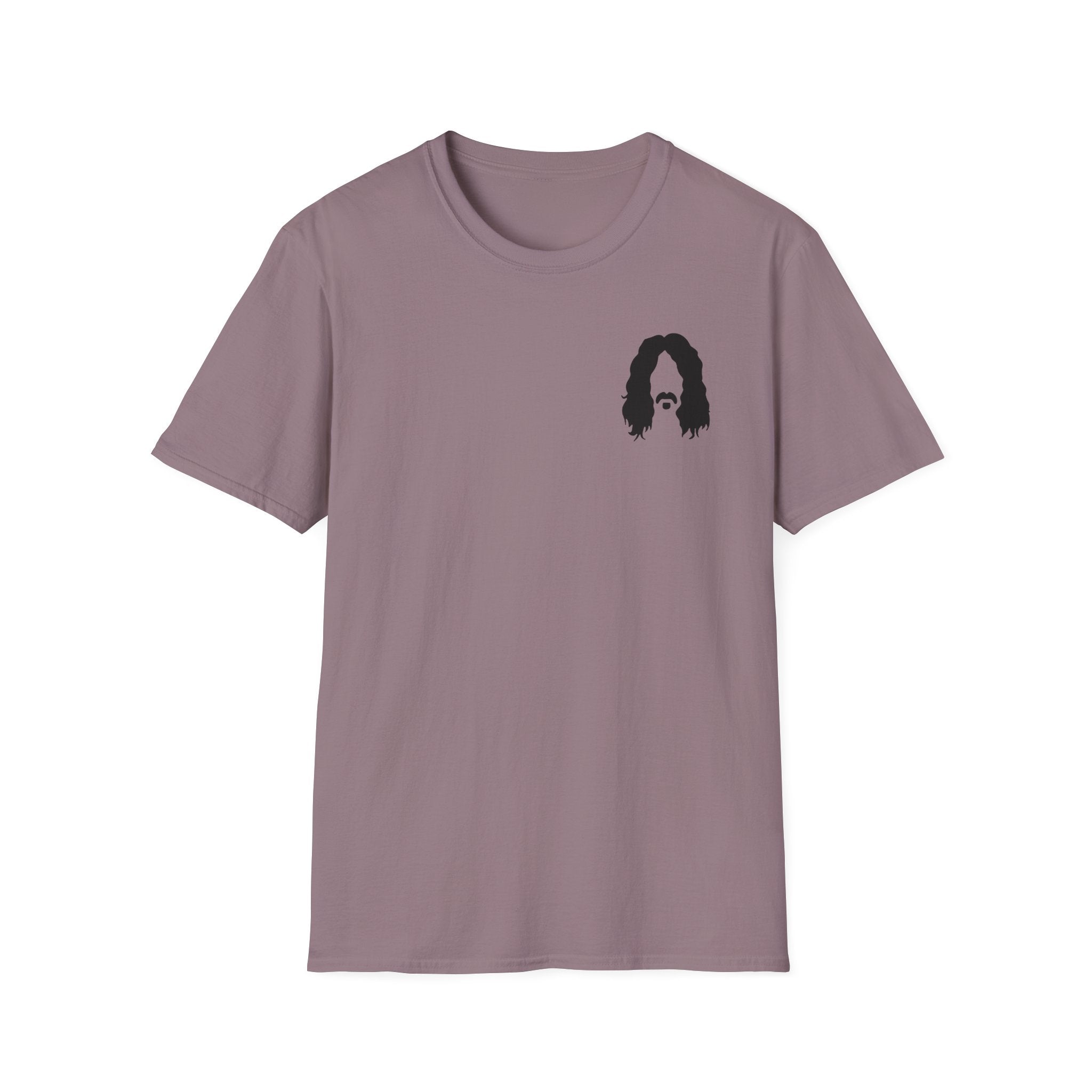 Copy of Copy of Frank Zappa Quote T-Shirt | Minimal Portrait, Back Typography