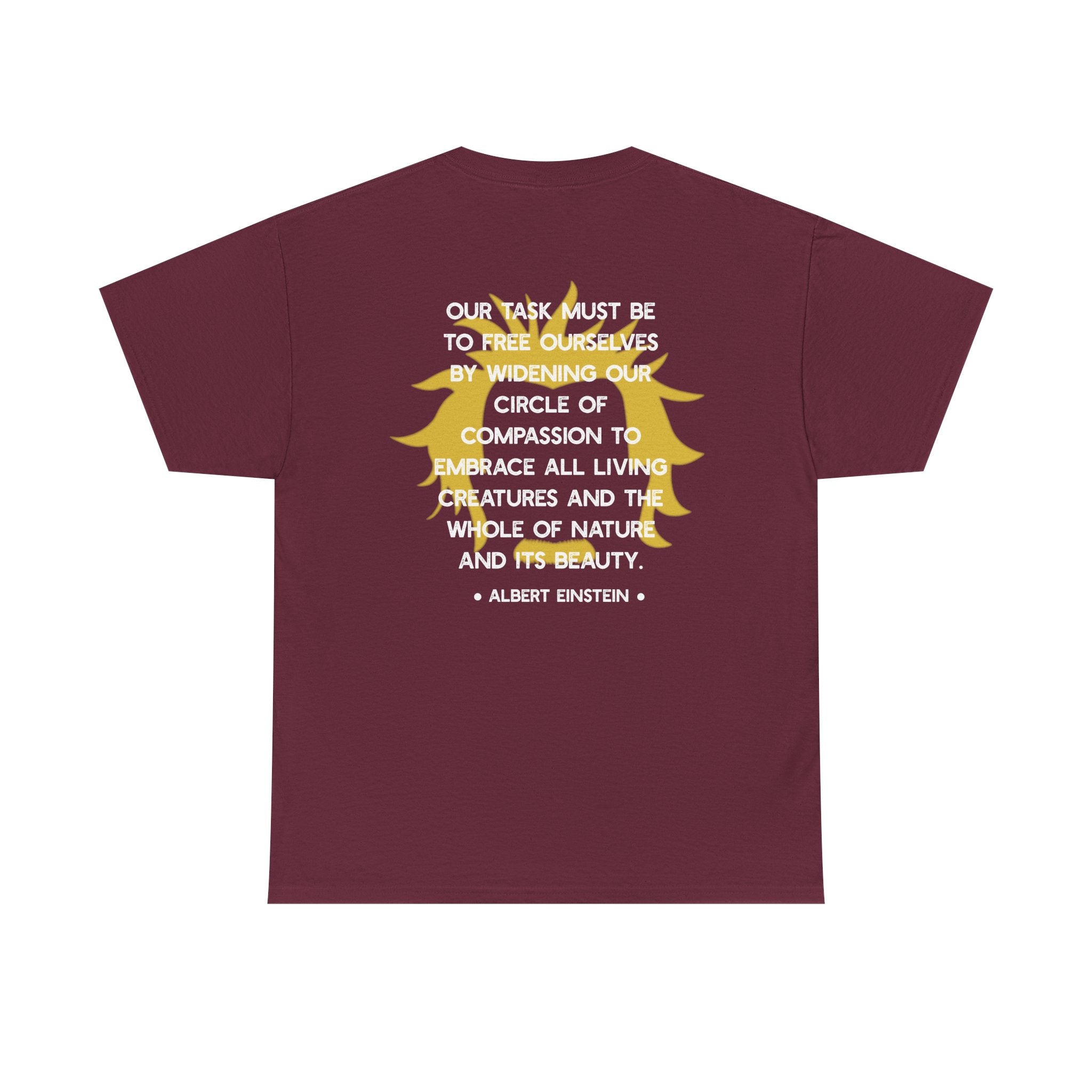 Einstein quote tee | Circle of Compassion
