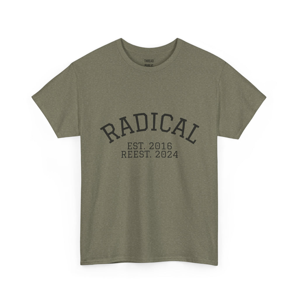 Radical EST 1995 Tee | Retro Arch Logo T-shirt