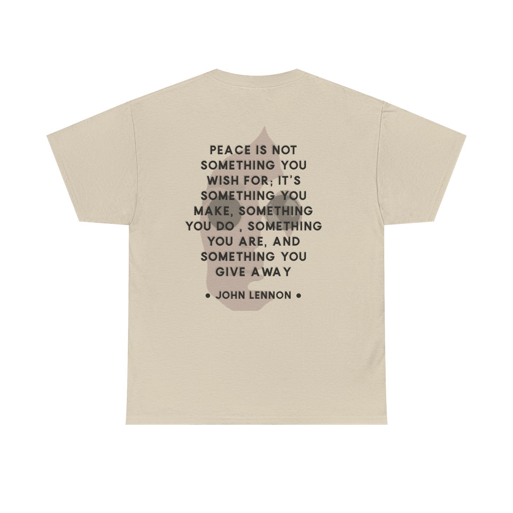 Lennon Quote T-Shirt | Peace Tee