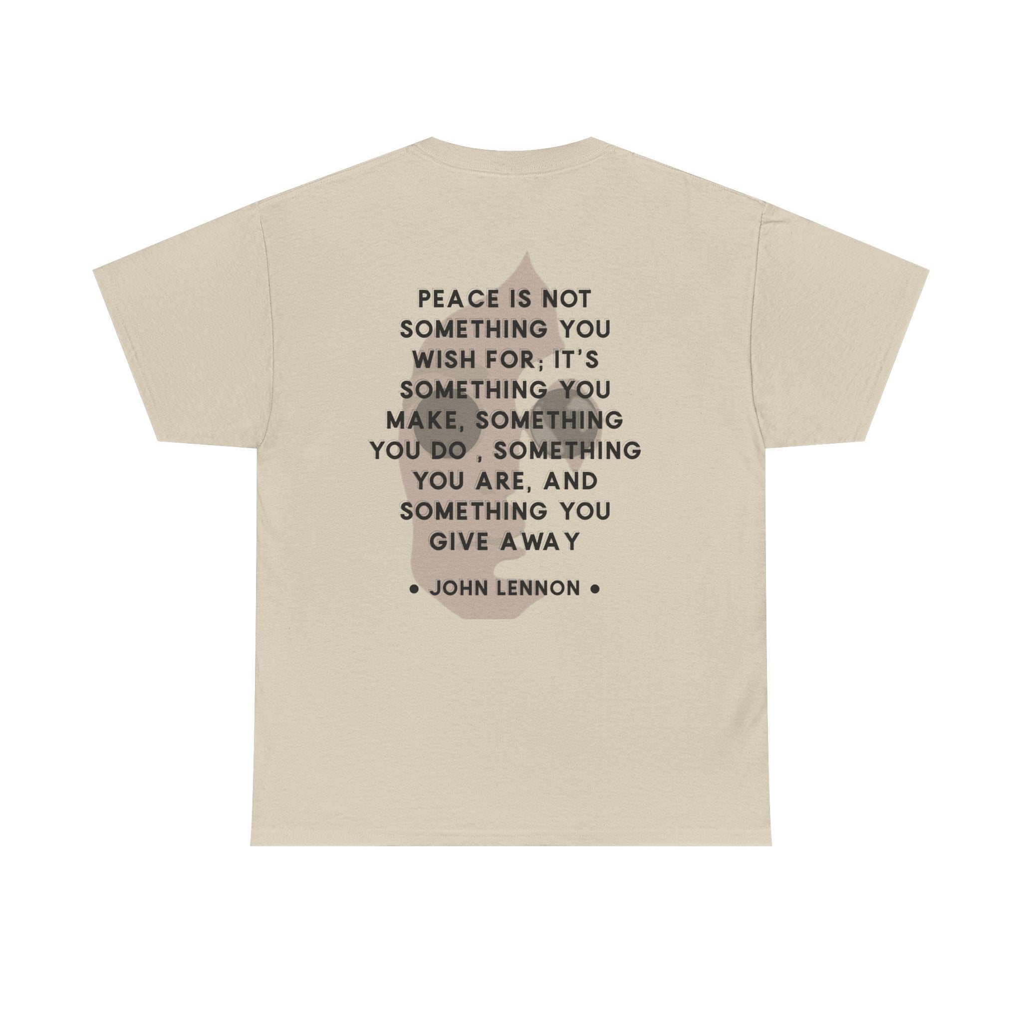 Lennon Quote T-Shirt | Peace Tee