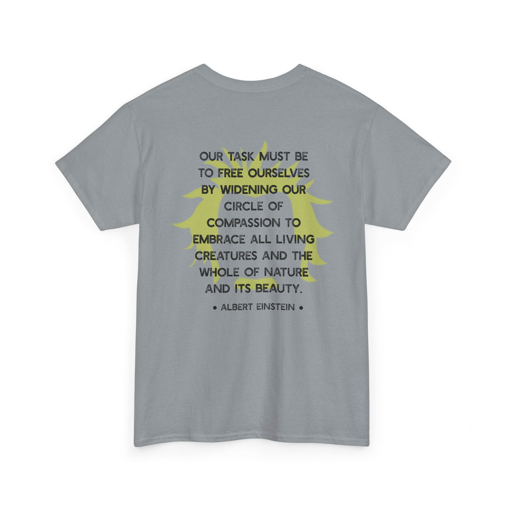 Einstein quote tee | Circle of Compassion