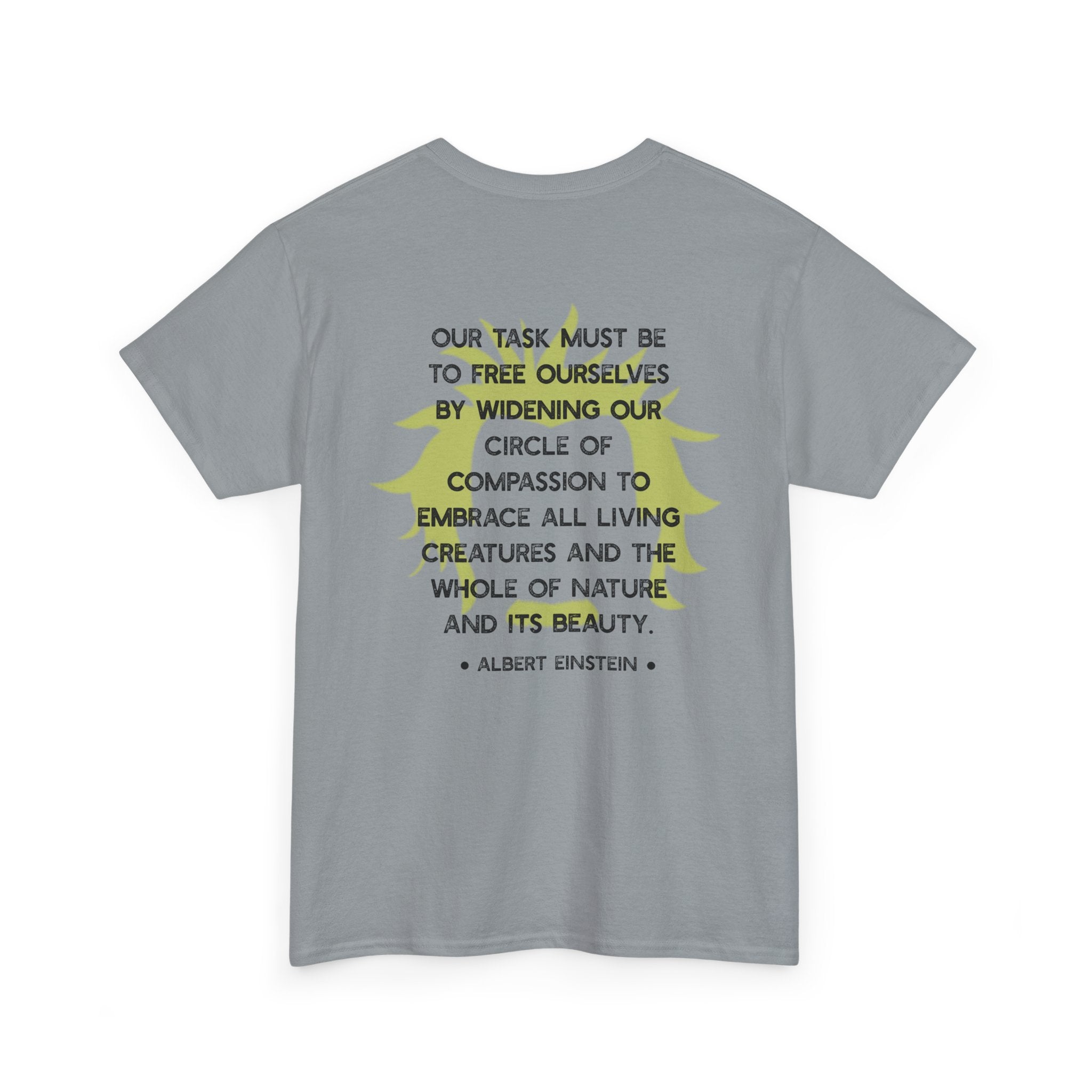 Einstein quote tee | Circle of Compassion