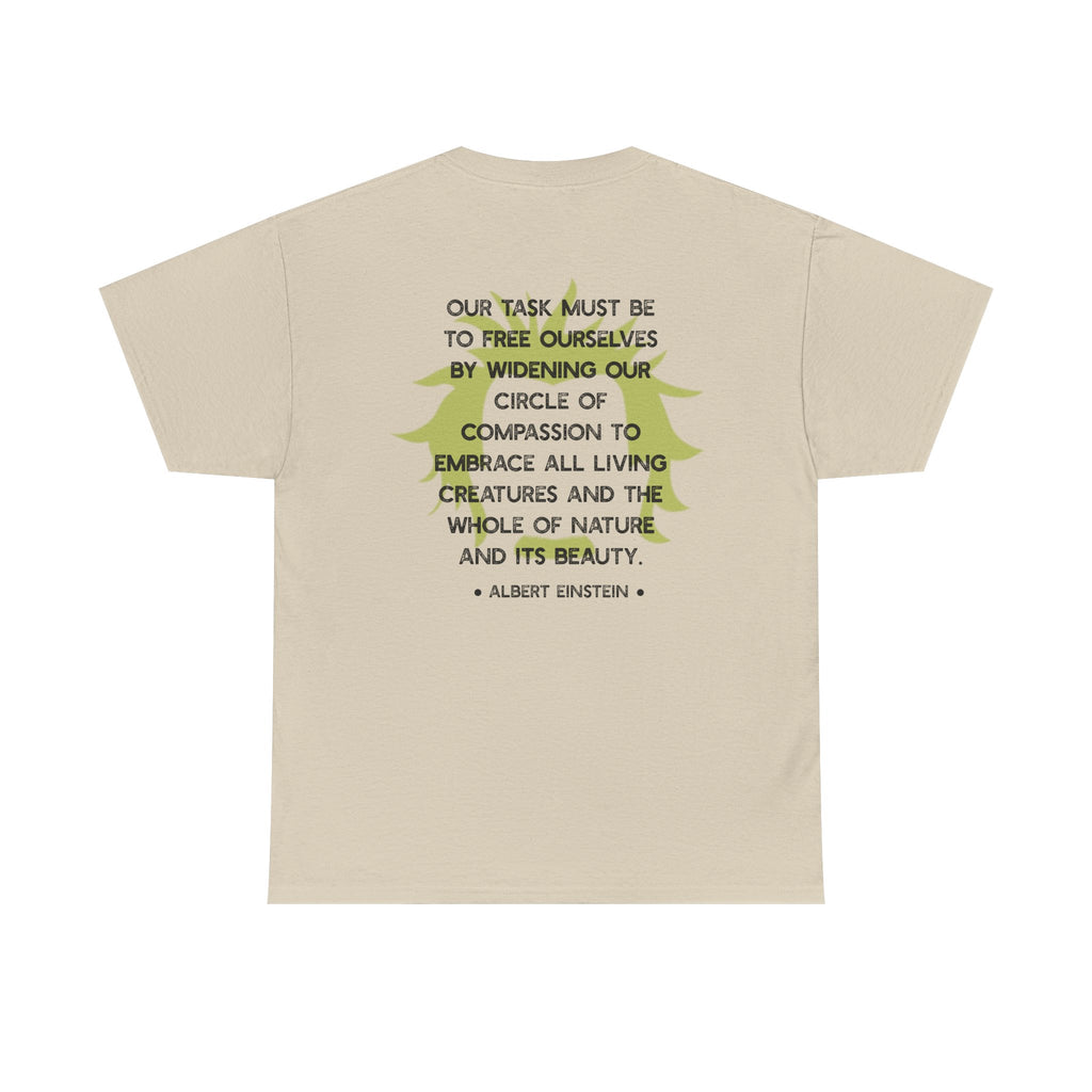 Einstein quote tee | Circle of Compassion