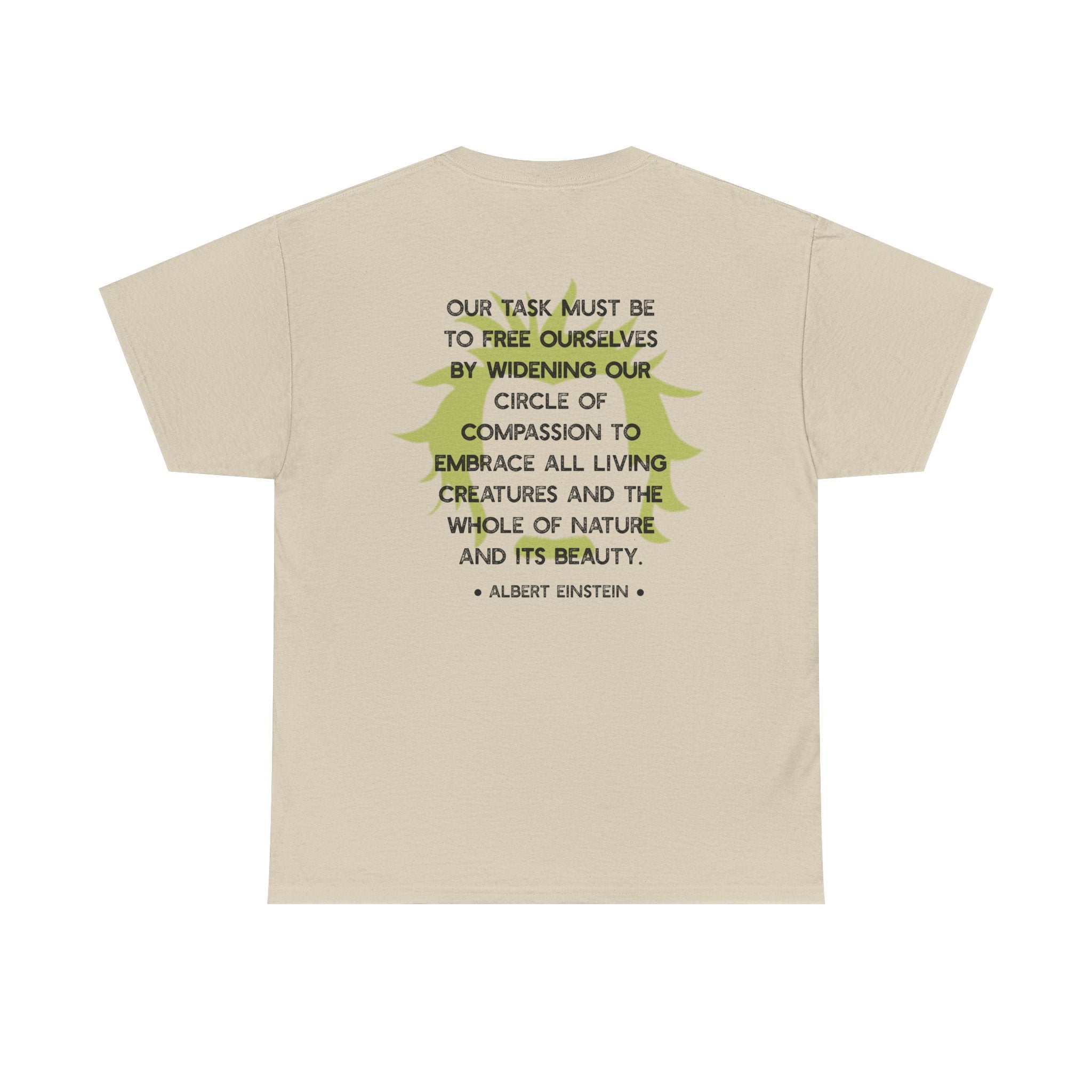 Einstein quote tee | Circle of Compassion