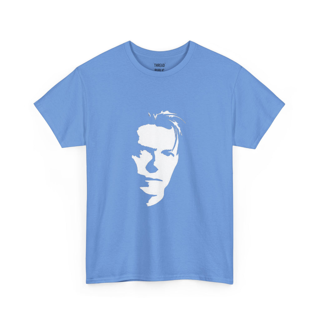 Bowie Quote Tee | "There's a terror in knowing what the world's about" back print