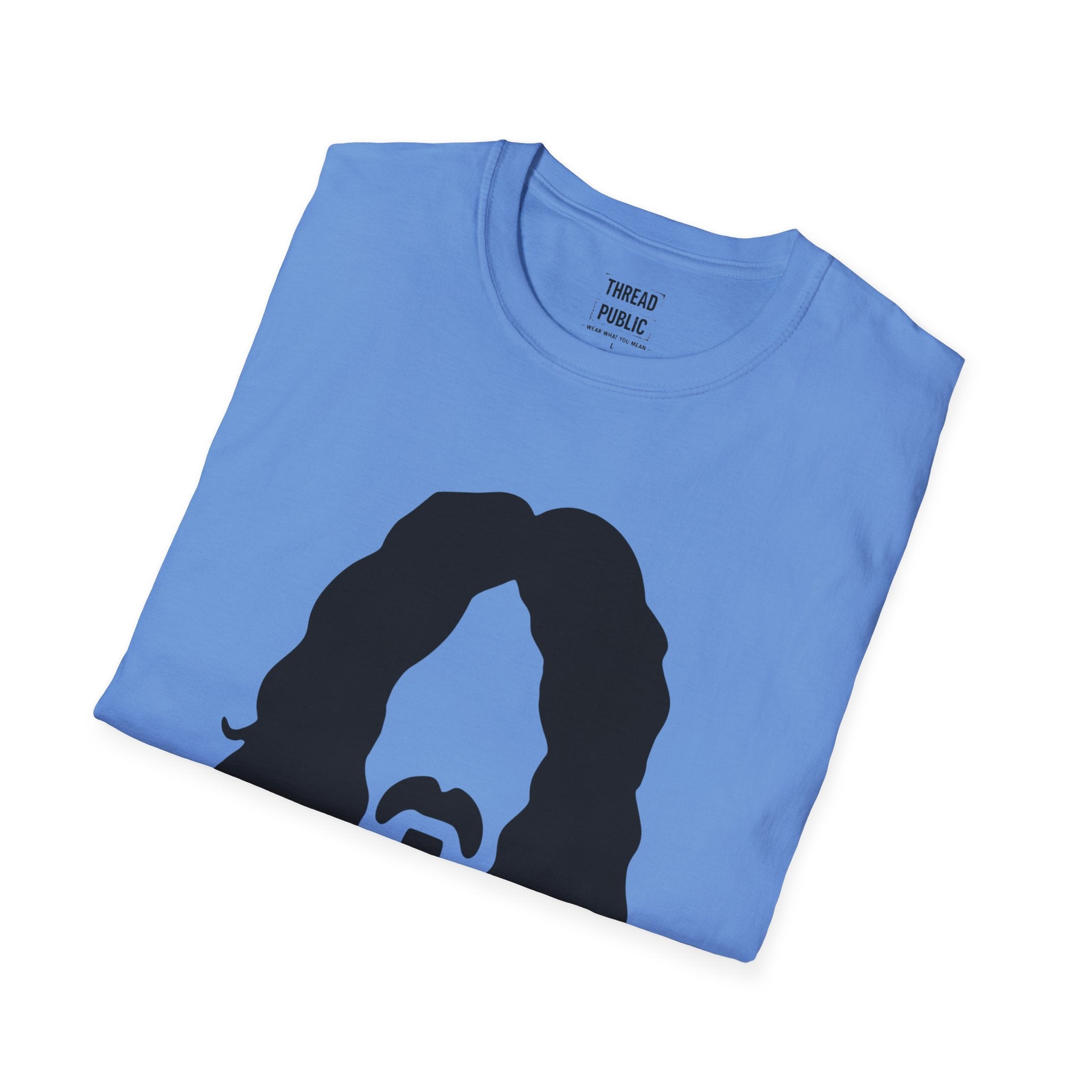 Frank Zappa Quote T-Shirt | Minimal Portrait, Back Typography