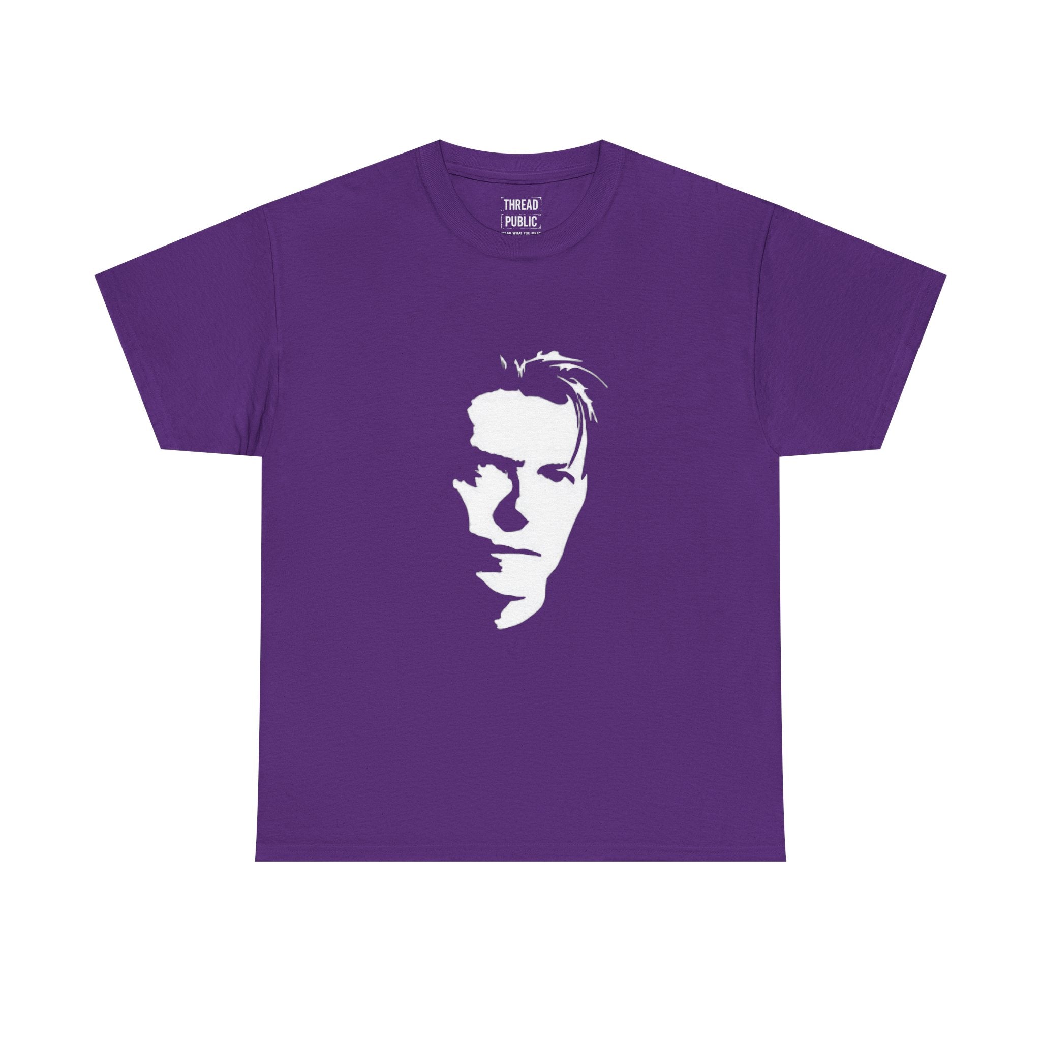 Bowie Quote Tee | "There's a terror in knowing what the world's about" back print
