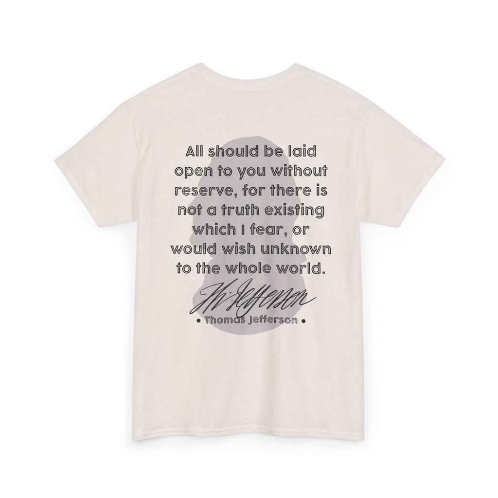 Jefferson Quote Tee | Truth