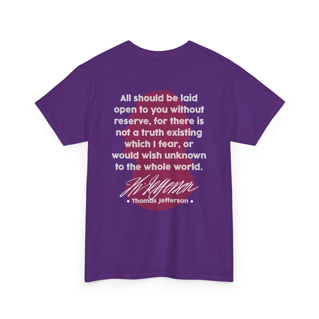 Jefferson Quote Tee | Truth