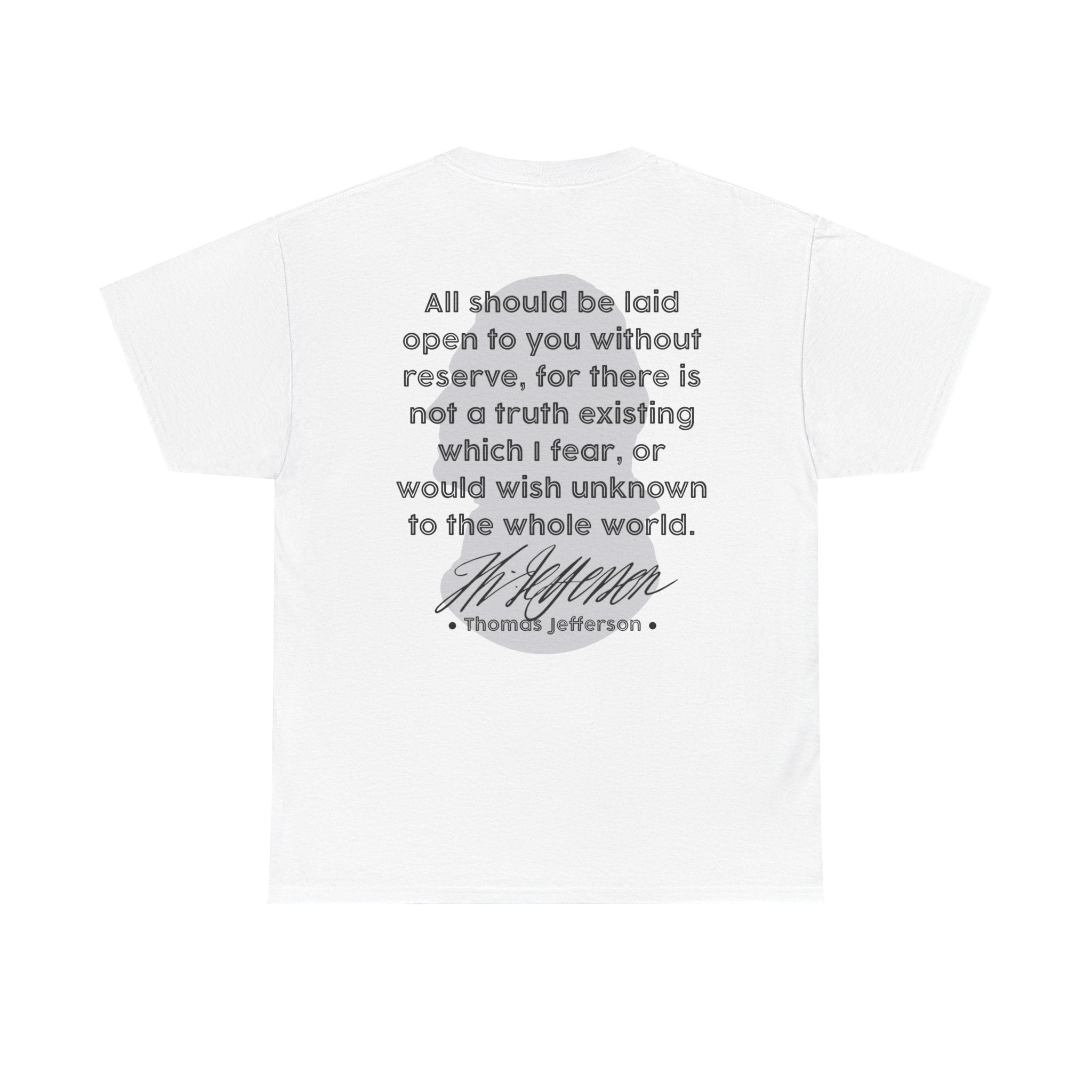 Jefferson Quote Tee | Truth