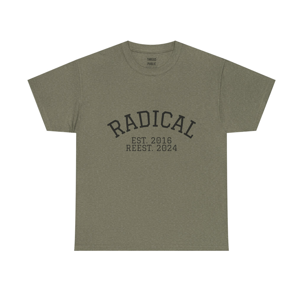 Radical EST 1995 Tee | Retro Arch Logo T-shirt