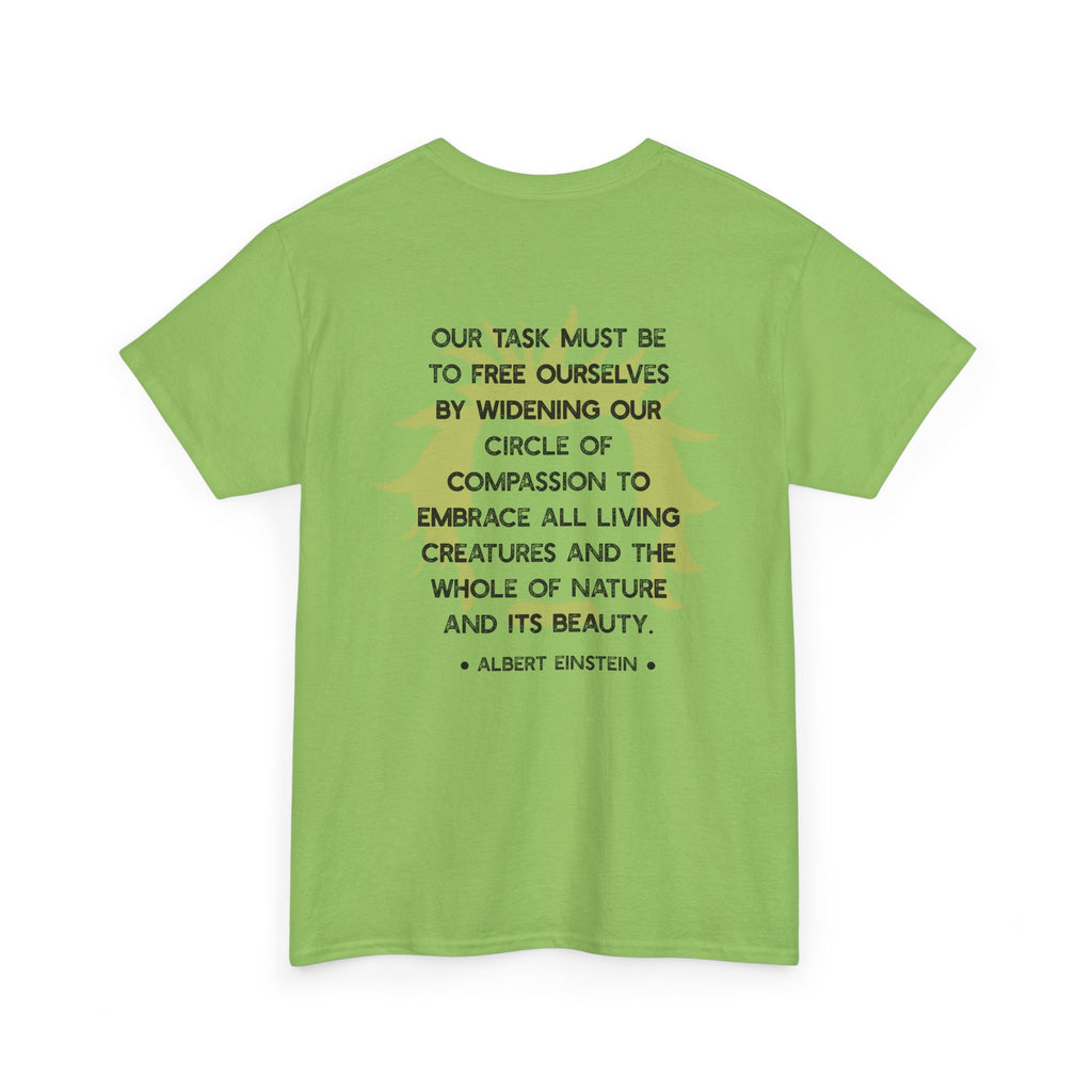 Einstein quote tee | Circle of Compassion
