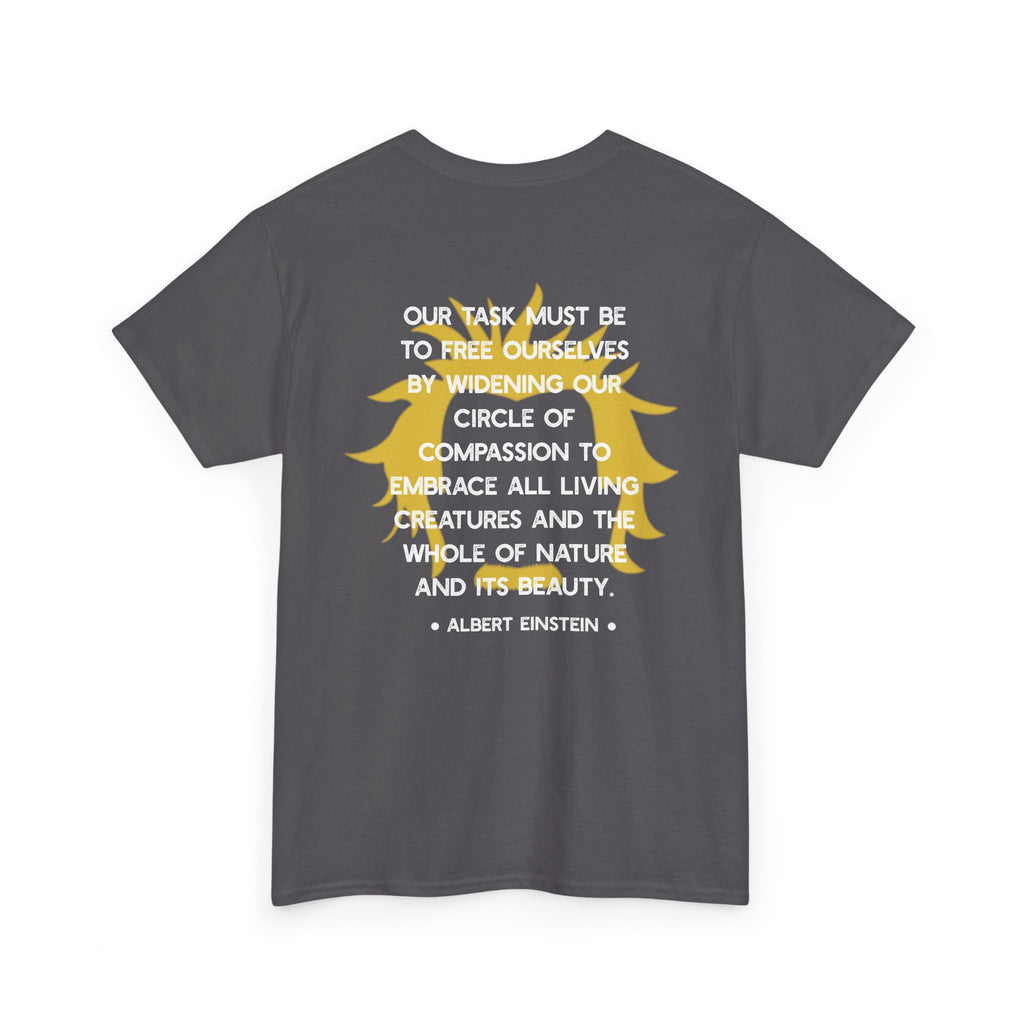 Einstein quote tee | Circle of Compassion